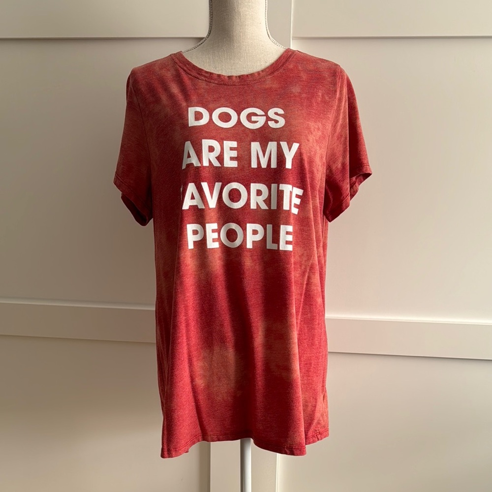 Torrid Red Graphic Tee - Dogs Are My Favorite People